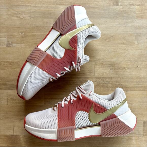 Nike Women's 9 GP Challenge 1 PRM Hard Court Tennis Shoes (FQ3164-103) Gold Rust - Picture 6 of 11